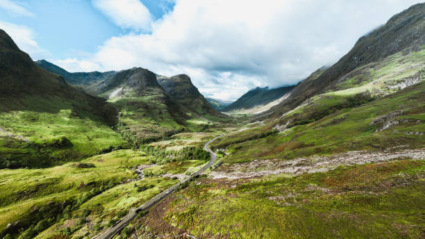 istock Drone view of Glencoe, Scotland 1664208499