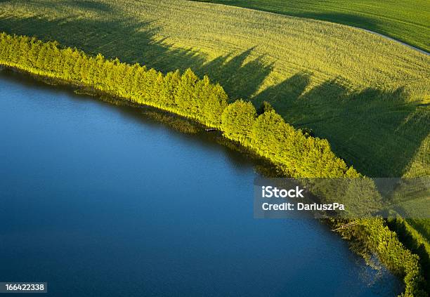 Aerial Foto Von Ackerland Stockfoto und mehr Bilder von Agrarbetrieb - Agrarbetrieb, Ansicht aus erhöhter Perspektive, Baum