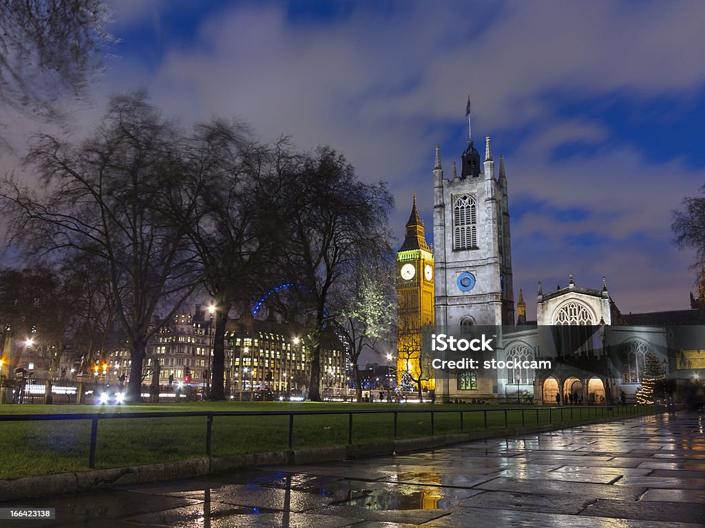 Natal na Praça Parliament, Londres - Royalty-free Advento Foto de stock