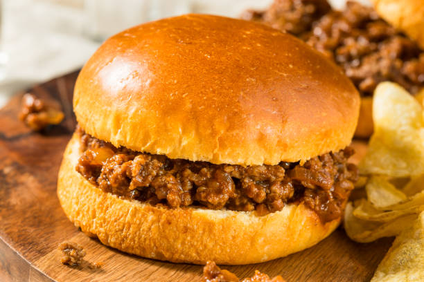 istock Homemade BBQ Sloppy Joe Sandwich 1664255466