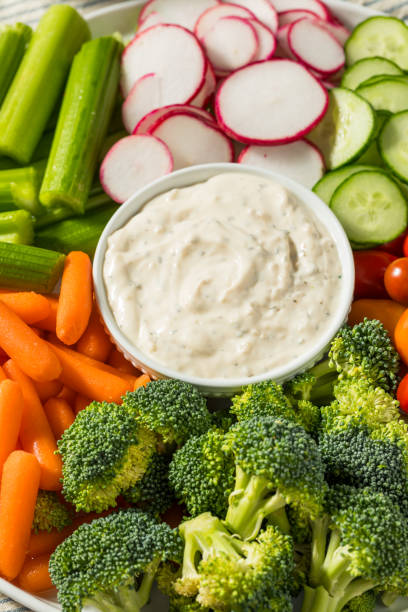 istock Healthy Homemade Veggie Tray Appetizer 1664256026