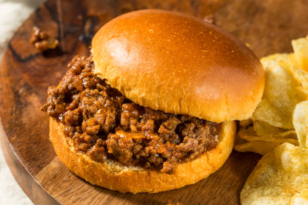 istock Homemade BBQ Sloppy Joe Sandwich 1664256565