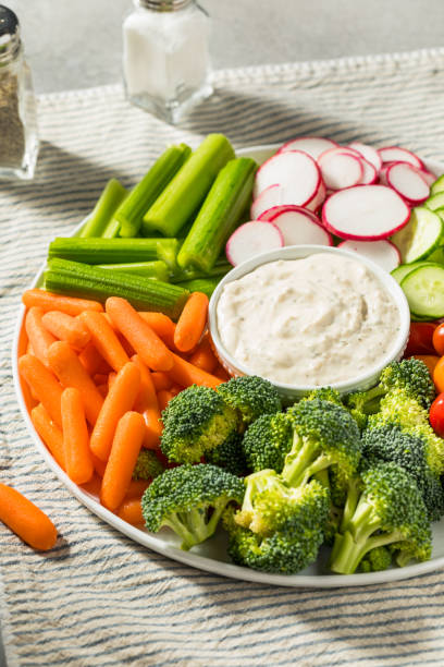 istock Healthy Homemade Veggie Tray Appetizer 1664257600