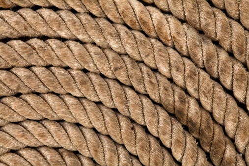 Rope Texture Close Up