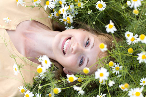 istock Young woman portrait 166431494