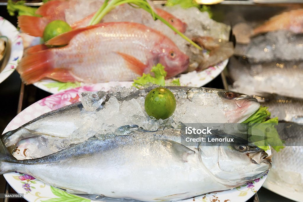 Świeżo złowionych ryb morskich - Zbiór zdjęć royalty-free (Azja)