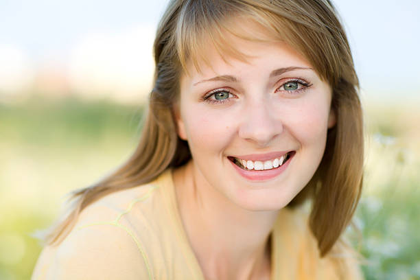 istock Young woman portrait 166431523