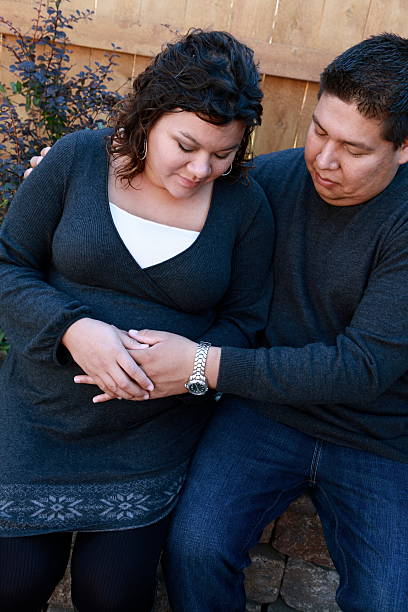istock Pregnant Woman with Her Husband 166433839