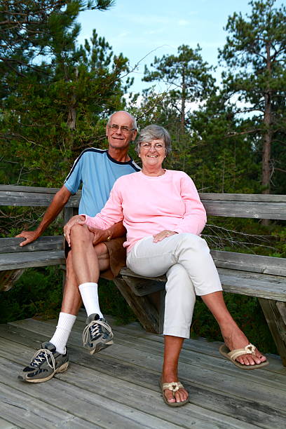 Mature Couple Outdoors