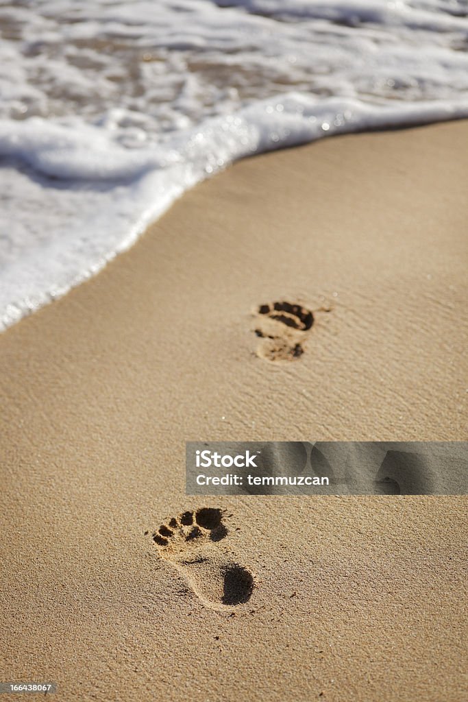 Footprints - Photo de Beauté libre de droits