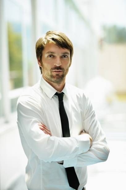 istock Male Office Worker/ Businessman Having A Break 166439766