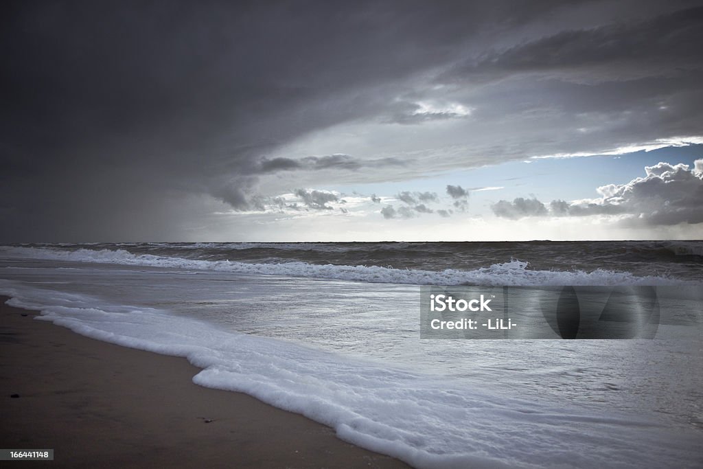 Пляж в danmark (Дания) - Стоковые фото Атлантические острова роялти-фри