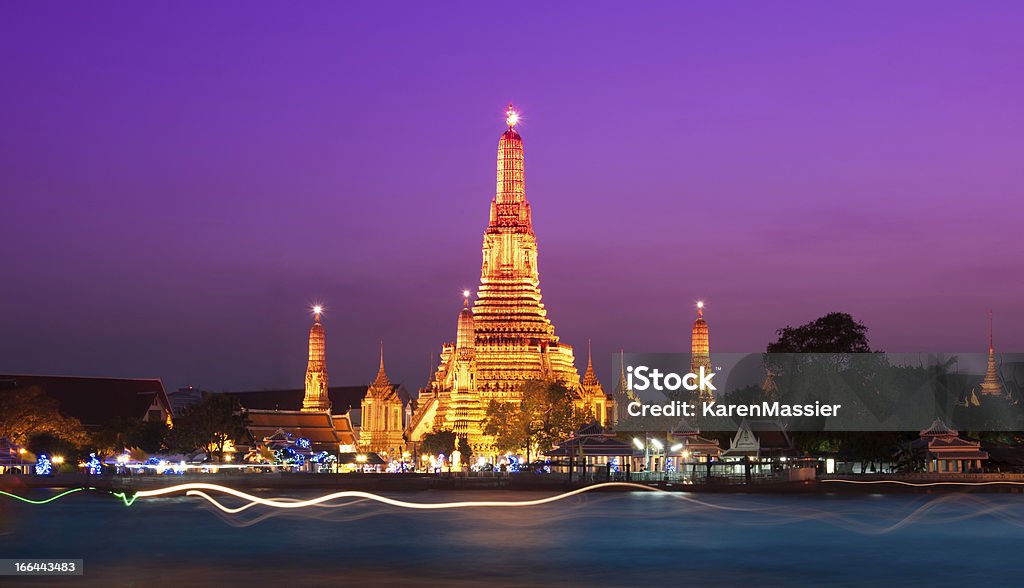 Wat Arun, Bangkok - Zbiór zdjęć royalty-free (Akcesoria religijne)