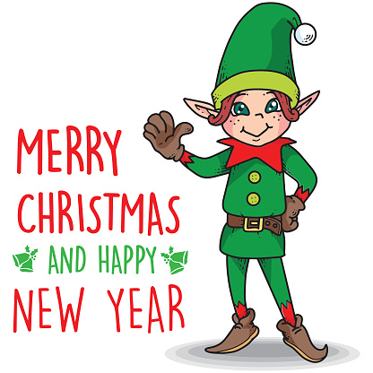 Merry Christmas Wishes Vector Illustration suitable for graphic design project, greeting card, presentations, holiday, stickers, new year, education and many more.