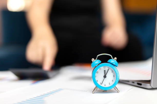 istock businesswoman is working  in office 1664539422