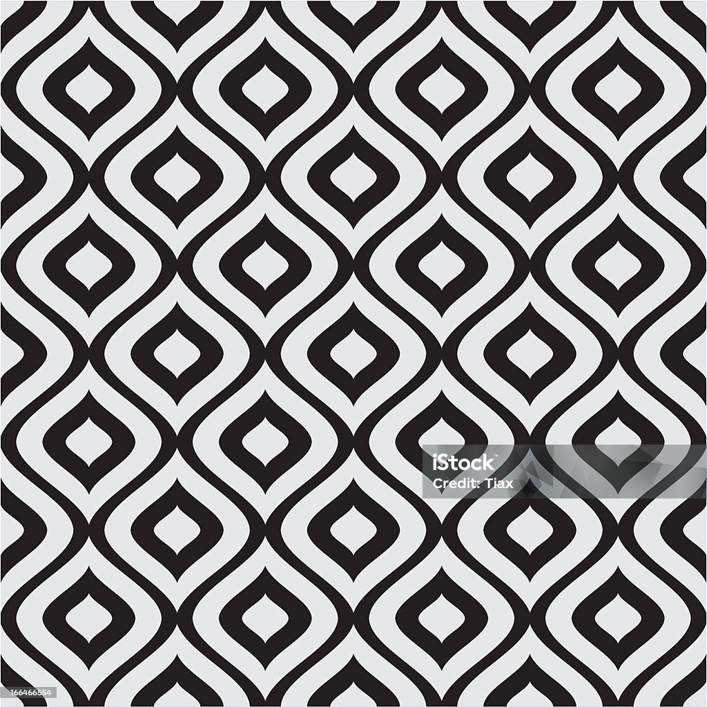 A black and white abstract pattern abstract seamless ornament pattern vector illustration Abstract stock vector