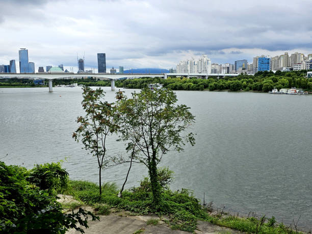 istock Cloudy Sky Cityscape River Cloudy Sky, Cityscape, Han River 1664687027