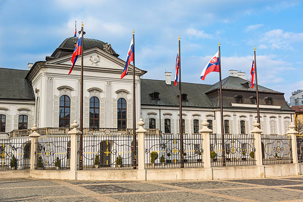 istock Presidential Palace in Bratislava, Slovakia 166468864
