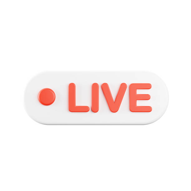 istock 3d rendering of live streaming icon. 1664750961