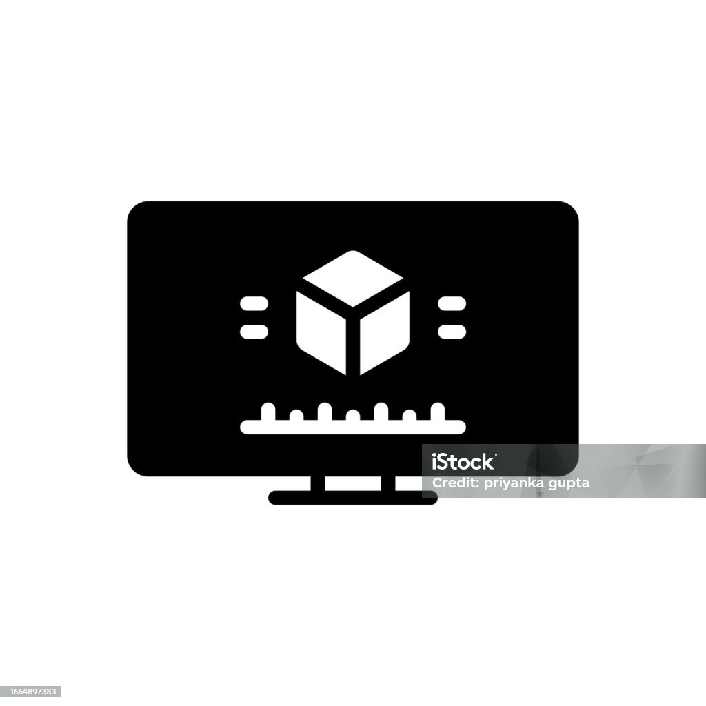 Cad Computer Stock Illustration - Download Image Now - Computer-Aided ...