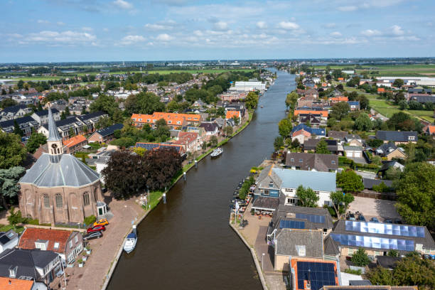 istock Typical Dutch village; Woubrugge. 1664931964
