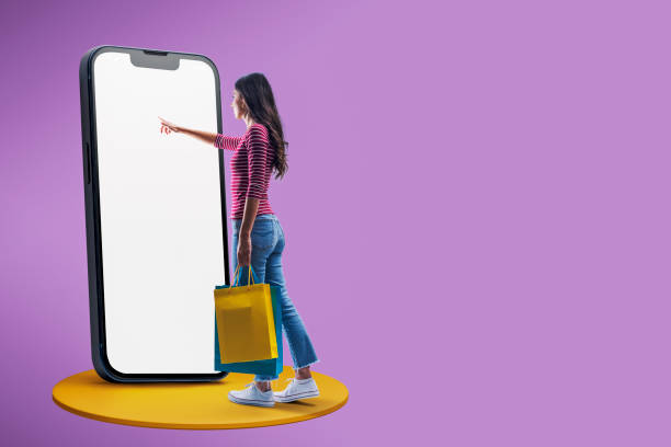 istock Woman doing online shopping on her smartphone 1665001494