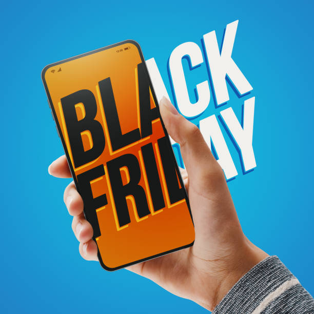 istock Black Friday sale and online shopping 1665018392