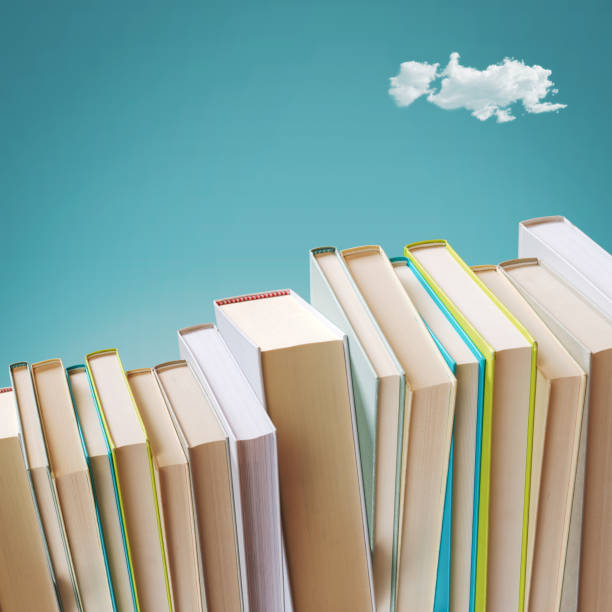 istock Many books arranged in line 1665024774
