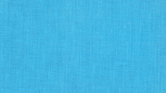 Turquoise blue canvas textured background, abstract background