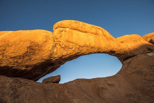 Spitzkoppe, unique rock formation in Damaraland, Namibia