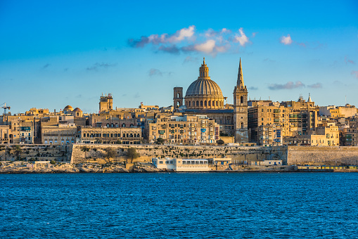 View of Valletta, the capital of Malta