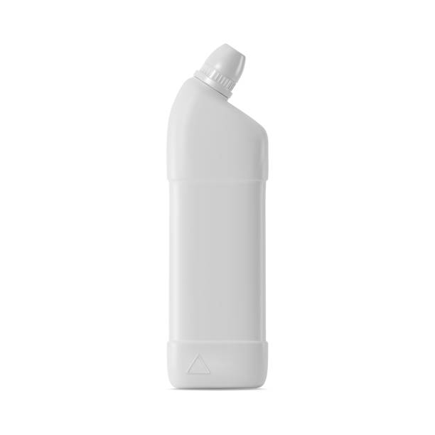 istock Realistic Detailed 3d Household Chemicals Plastic Bottle Cleaning with Bent Tip. Vector 1665091970
