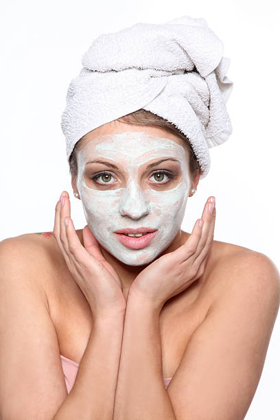 istock woman with a beauty mask 166510686