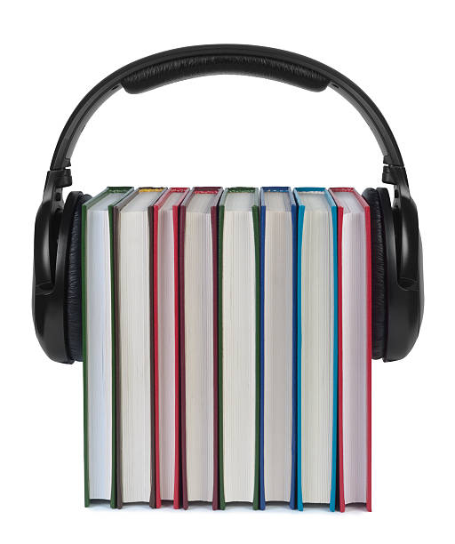 istock Headphones on books. 166510889