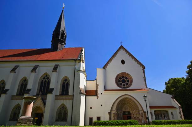 istock Beautiful old monastery Porta Coeli. Predklasteri u Tisnova Czech Republic. 1665118951