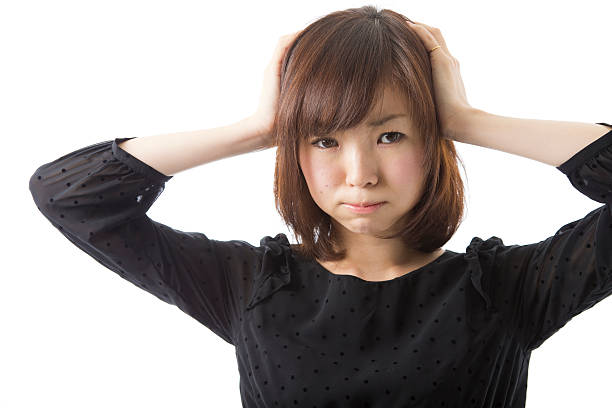 istock Frustrated Asian Woman 166513021