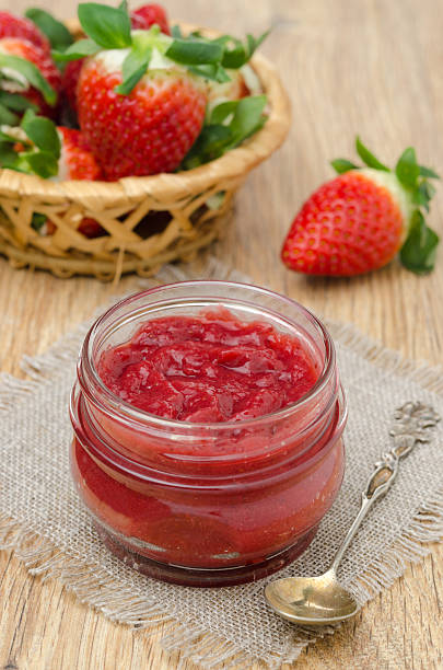 istock strawberry jam in a glass jar 166515089