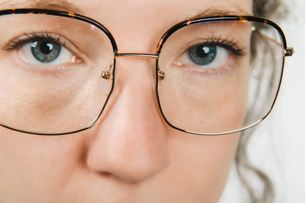 istock woman blue eyes with glasses 1665158672