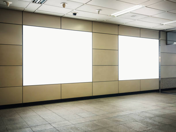 istock Blank Banners Lightbox Media advertisement Indoor building 1665203366