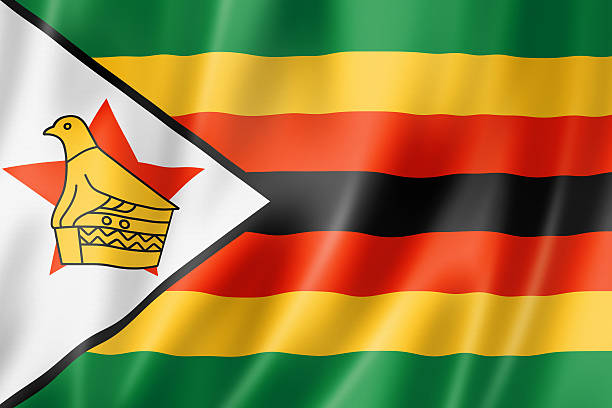 Zimbabwe Flag Stock Photo - Download Image Now - Zimbabwe Flag,  Backgrounds, Close-up - iStock