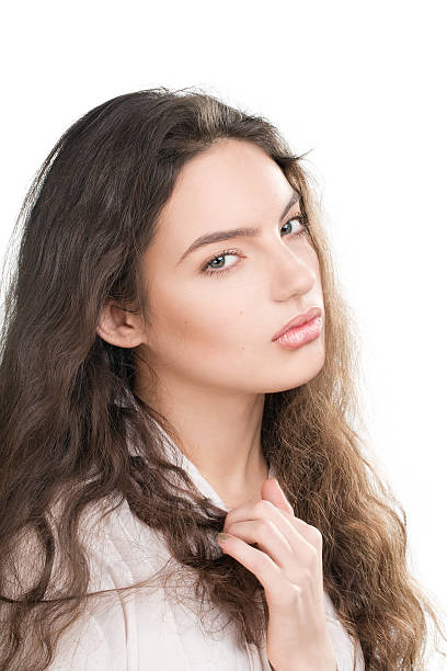 istock Beautiful young brunette girl 166522763