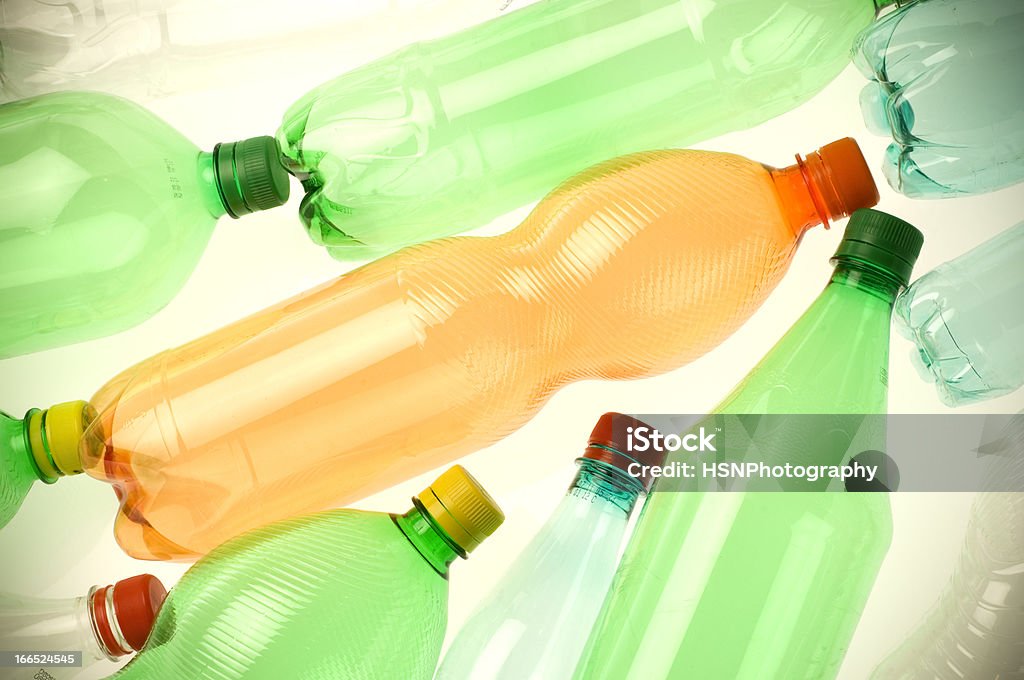 Пластиковые бутылки в переработке - Стоковые фото Антисанитарный роялти-фри
