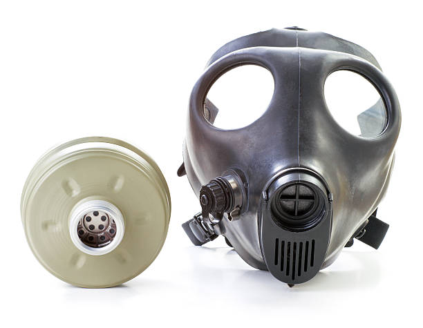 ガスマスクおよびフィルタ - gas mask mask nobody protection ストックフォトと画像