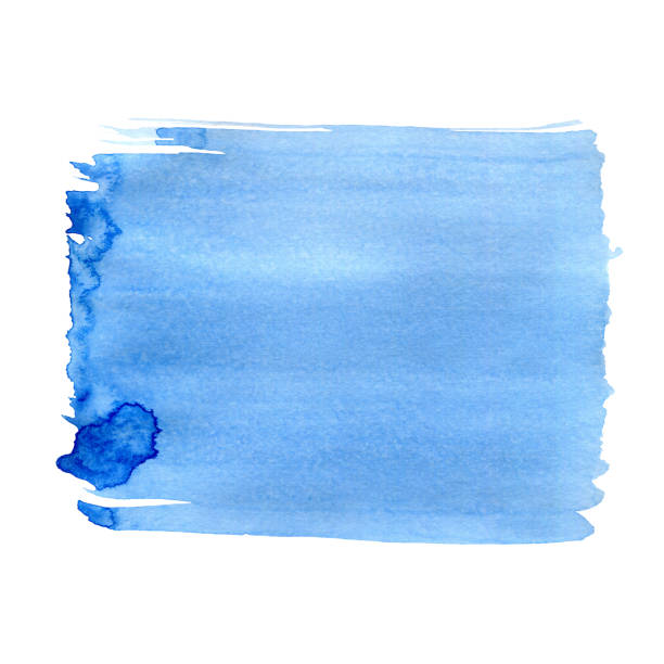 istock watercolor spot. abstract blue watercolor background 1665275030
