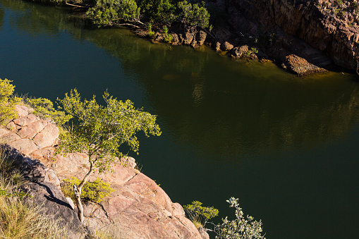 Nitmiluk National Park in Australia features stunning gorges, including the iconic Katherine Gorge. It's known for Indigenous heritage, water activities, and adventure opportunities like hiking and camping.