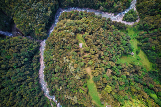 istock Idylliac Swiss Alps scenery by drone 1665343014