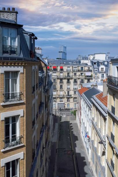 istock Paris, typical facades, and the new courthouse 1665451671