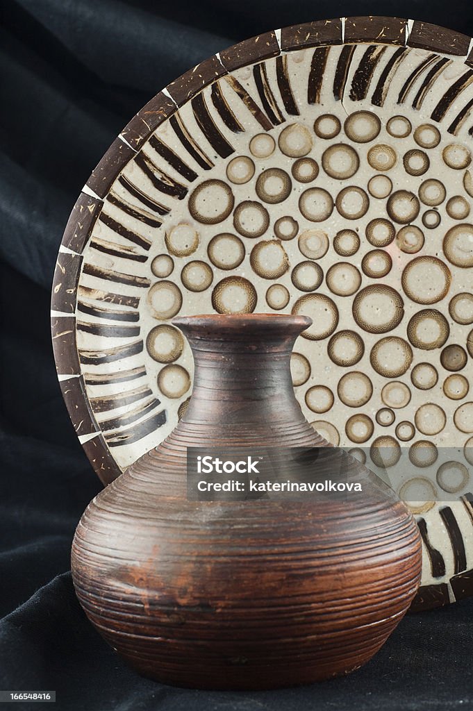 clay vase - Foto de stock de Anticuado libre de derechos