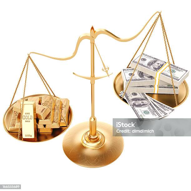 Scales Stockfoto und mehr Bilder von Barren - Geld und Finanzen - Barren - Geld und Finanzen, Dreidimensional, Finanzen