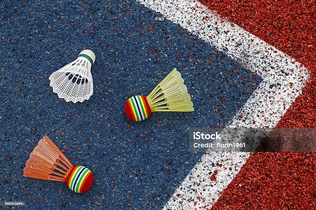 Badminton shuttlecocks - Foto stock royalty-free di Allenamento